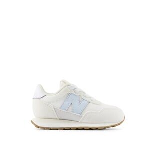 New Balance Kids White & Light Blue Retro Runner Sneakers. Brand new. Never worn